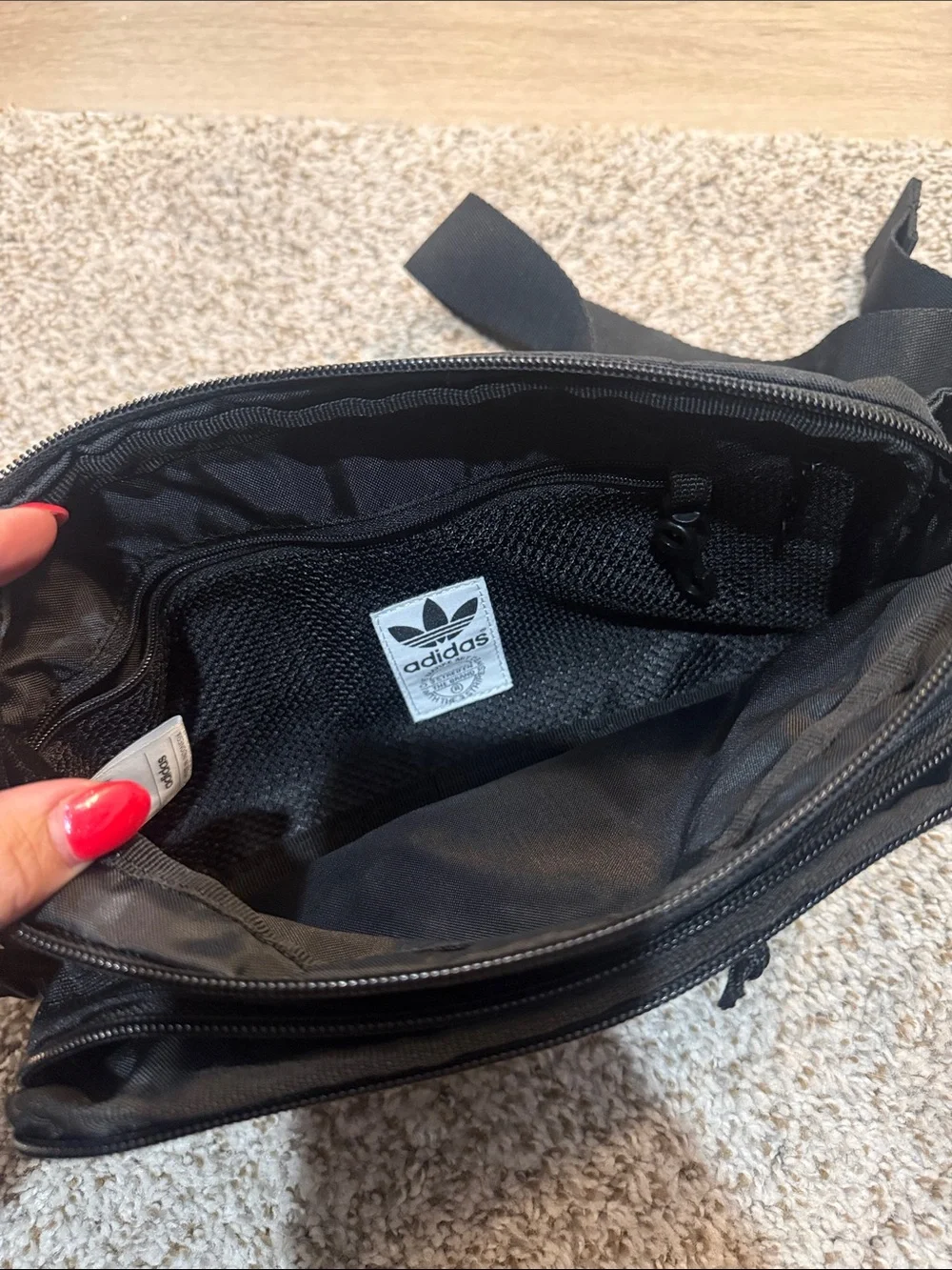 adidas Black Waist / Sling Belt Bag